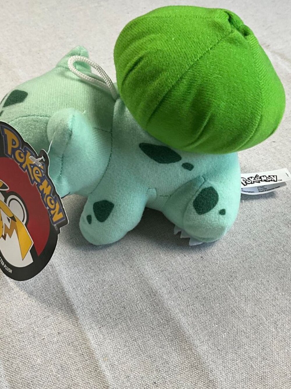 NWTs Official Pokemon Licensed Bulbasaur Small Size Plush - Picture 2 of 6